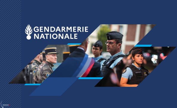 Illustration du dossier de présentation de la Gendarmerie
